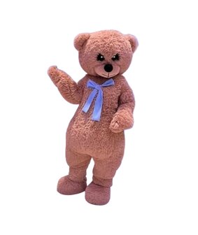 Mascotte Teddy Brun