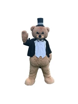 Mascotte Teddy Brun