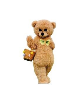 Mascotte Teddy Brun