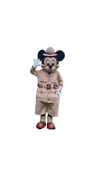Macotte Mickey Safari 