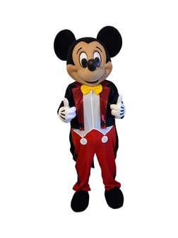Mascotte Mickey Classique Rouge 