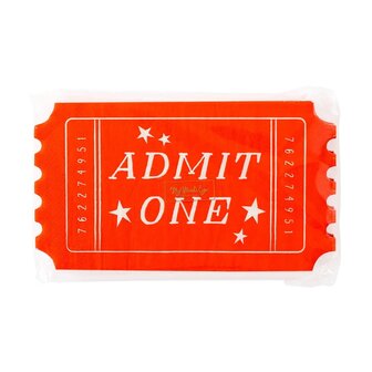 Serviettes Ticket de Cirque