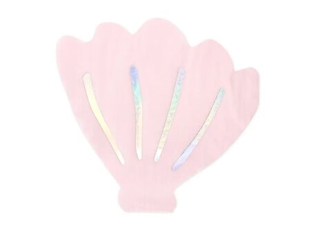 Serviettes coquillage &#039;&#039;Narval&#039;&#039;