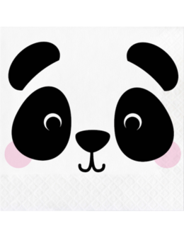 Serviettes Panda