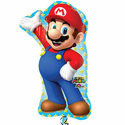 Ballon alu g&eacute;ant Super Mario