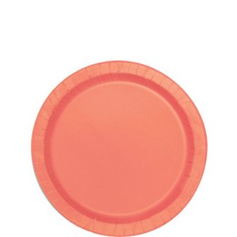 Petites assiettes corail 