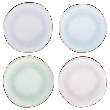 Assiettes Mix it up Pastel