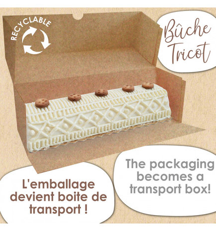 Kit bûche tricot