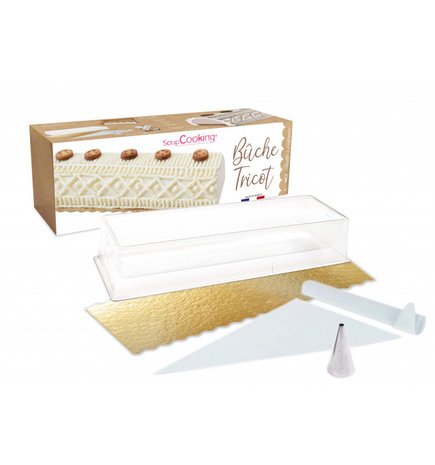 Moule inox Bûche + insert - magic-cake-party