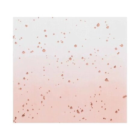 Serviettes Rose Gold Mix