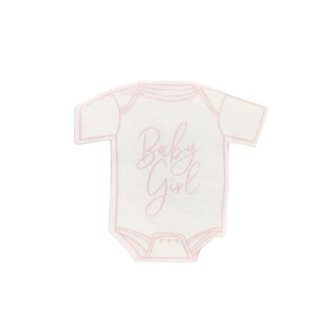 Serviettes Body Baby Girl