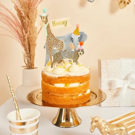 Cake toppers Safari Party