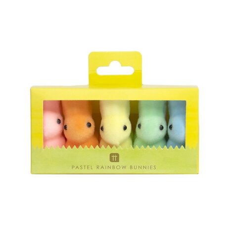 Décorations lapin de Pâques pastel