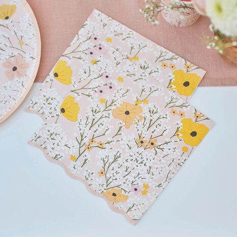 Serviettes Floral 