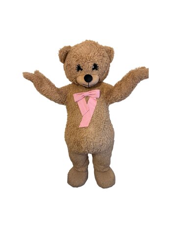 Mascotte Teddy Brun