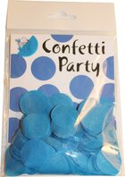Confettis soie turquoise foncé