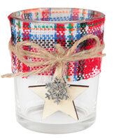 Photophore flocon écossais