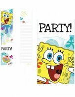 Invitations Bob l'éponge