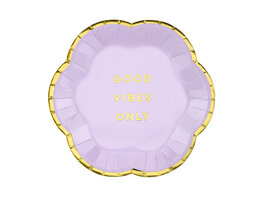 Assiettes XS yummy violet