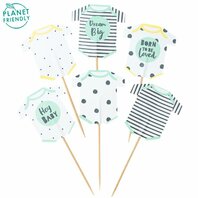 Cupcakes toppers born to be loved