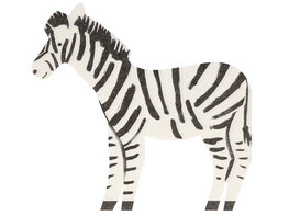 Serviettes Zebre