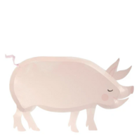 Assiettes cochon