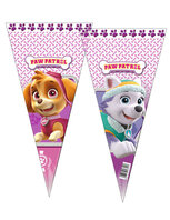 Sacs cadeaux cônes Stella et Everest pat patrouille Sacs cadeaux cônes Stella et Everest pat patrouille