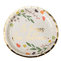 Assiettes Le temps d'un Automne