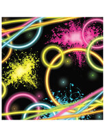 Serviettes néon années 80