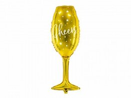 Ballon alu verre de champagne