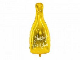 Ballon alu bouteille de champagne