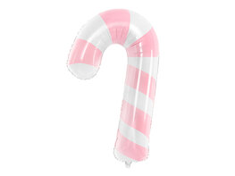 Ballon Candy Cane Pink Ballon Candy Cane Pink