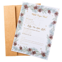 Lettre au père noël boisé