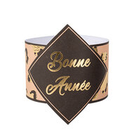 Ronds de serviettes léopard Graou