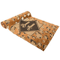 Chemin de table léopard Graou en velours