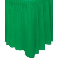 Jupe de table ''vert foncé''