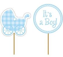 Cupcakes toppers ''Baby Boy''