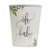 Gobelets ''Oh baby végétal''