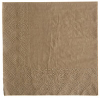 Serviettes couleur Kraft