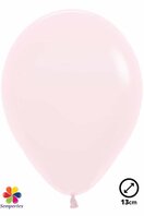 50 ballons latex ''Pastel matte pink'' 13cm