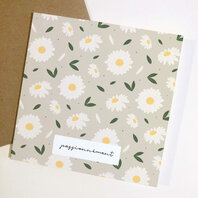 carte de voeux ''Passionnément'' Aube papier