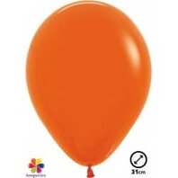 50 Ballons latex ''Orange'' 31 cm