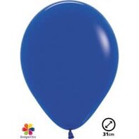 50 Ballons latex ''Royal Blue'' 31 cm