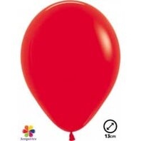50 Ballons latex ''ROUGE'' 13 cm