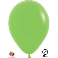 50 ballons latex ''Lime Green'' 13 cm