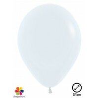 50 Ballons latex ''Blanc'' 31 cm 50 Ballons latex ''Blanc'' 31 cm