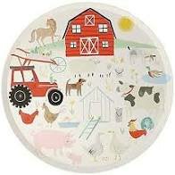 Assiettes à la ferme - Meri Meri