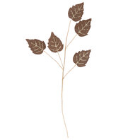 Branche finesse d'automne chocolat Branche finesse d'automne chocolat