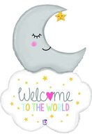 Ballon alu ''Welcome to the world''