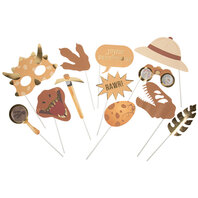 Photo Booth Dinosaure White & Kraft Photo Booth Dinosaure White & Kraft